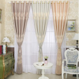 European Style Home Textile Blackout Jacquard Window Curtain (04F0037)