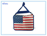 Country Flag Men's Sports and Leisure Leather Bag