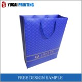 250g Coated Duplex Board Gift Shopping Bag with White Back