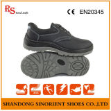 PU Sole Black Steel Cheap Safety Shoes RS812