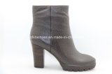 Simple Comfort High Heels Platform Women Leather Boots