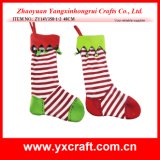 Christmas Decoration (ZY14Y358-1-2) Christmas Socks Ornament Elves Christmas
