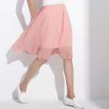 Women Long Skirt Chiffon Skirt Pleated Skirt White Skirt Long Skirts for Women Maxi Skirt