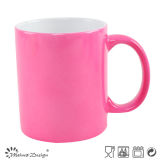 Pink Color Sublimation Color Change Mug