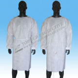 Nonwoven Surgical Apron, Disposable Medical Apron Gown with Sleeves