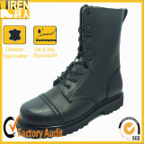 2017 Hot Sellcow Leather/Nylon Black Militarytactical Boots