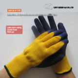 K-130 10 Gauges 5 Threads Polycotton Latex Working Safety Gloves
