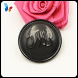 25mm Black Nylon Plastic Coat Button with Shank