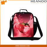 Fruit Polyester Cloth Insulated Cooler Shoulder Ice Packs Lunch Bag