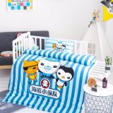 Wholesale Cute Organic Cotton Bed Sheets Sets Crib Quilt Set