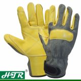 Anti Cut High Temprature Resistant Cow Leather Welding Work Gloves
