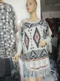 2017 Winter Stock High Quality Pashmina Shawl Wraps Warm Design Women knitted Pashmina Winter Poncho