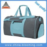 Weekend Polyester Gym Travel Duffel Sports Bag with Shoes Pocket