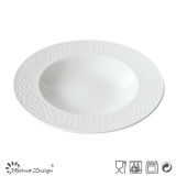 Hot Selling Embossed High Quality Soup Plate