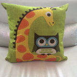 Owl Transfer Print Cushion Decorative Fashion Pillow (LPL-139)
