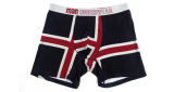 95%Cotton/5%Pendex Men Underwear Boxers Brief Fashion for 253-Black