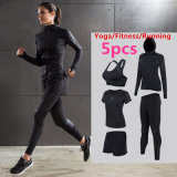 5PCS/Set Women Yoga Gym Wear Sexy Activewear Tracksuit