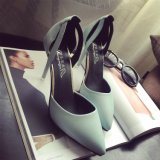 New Fashion Sexy Platform High Heels Leather Women Shoes