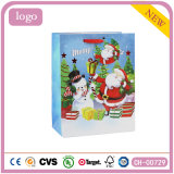 Christmas Old Man&Rsquor Snowman Gift Paper Bag