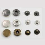 Nickel-Free Brass Metal Spring Press Snap Button for Clothing