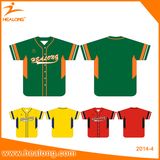 Healong Wholesale Promotion Digital Sublimation Baseball Jersey
