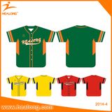 Healong Wholesale Promotion Digital Sublimation Baseball Jersey