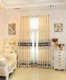 Gold Metallic&Applique Embroidery Curtain (MXC-01)