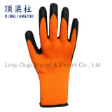 7 Gauge Terry Acrylic Shell Safety Glove with Crinkle Latex Coated