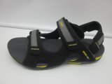 Nubuck and PU Upper Fashion Men's Sandals with TPR Sole