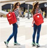 Candy Color Waterproof Classic Casual School Canvas Backpack
