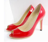 Fashion High Heel Ladies Peep Toe Sandals (HCY02-034)