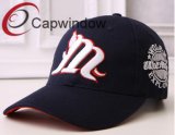 Black Flat and 3D Embroidery Fashion Leisure Sport Baseball Hat