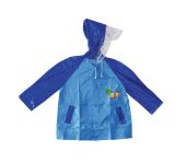 Wholesale Children Fashion Cheap Waterproof Rain Coat PVC Kids Raincoat