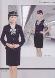 Wholesale Hot Sale Comfortable Sets Airline Stewardess Uniform