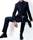 Business Slim Fit Men Black Suit (Suit130170)