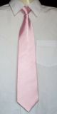 Solid Pink Color Men's Fashion Necktie