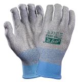 13G Hppe Cut Resistant Anti Vibrasion Safety Work Glove (CE Cut Level 5)