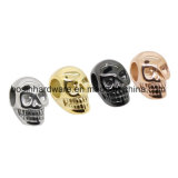 Stainless Steel Skull Charm Beads for Jewelry DIY