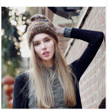 Women's Autumn and Winter Pullover Warm Knitted Wool Hat