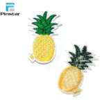 Fruit Pineapple Stick on Appliqued Embroidery Patch Custom