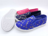 2018 Children Flat Shoes Injection Slip-on Canvas Shoes (ZL1017-9)