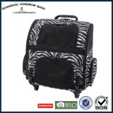 Zebra Style Printed Travel Trolley Pets Backpack Carrier Bag Sh-17070211