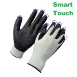 Smart Touch Ultra Thin Micro Foam Nitrile Coated Work Glove