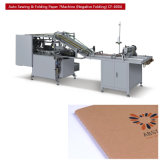 Negative Folding with Ce Certification Thread Manual Booking Sewing Machine