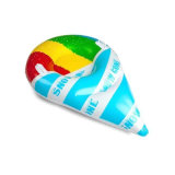 PVC or TPU Inflatable Ice-Cream Snow Ski Tube Playing