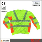 Heat Transfer Tape En20471 Safety Long Shirt
