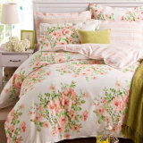 100% Cotton/Polyester Floral Home Bedroom Bedding Set