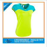 Custom Dry Fit Short Sleeve Sport Shirts for Women