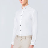 Model 100%Cotton Poplin Slim Fit Men Business Office Uniform Shirt