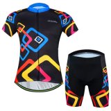 Cycling Short Sleeve Clothing with Shorts